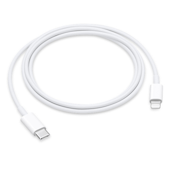 کابل اصلی تبدیل USB-C به لایتنینگ مدل A1703 طول 1متر پک اپل استوری 100% اورجینال