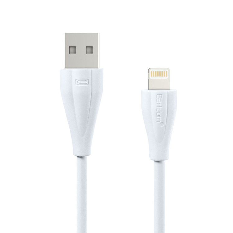 کابل تبدیل USB به Lightning ارلدوم مدل EC-S010i طول 0.3 متر