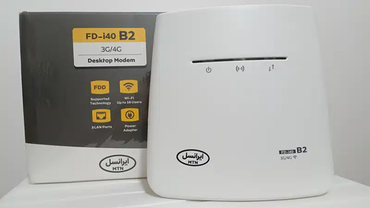 مودم 3G/4G ایرانسل مدل FD-i40 B2