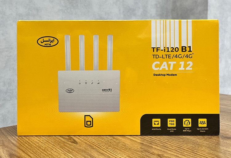 قیمت مودم 4.5/TDLTE ایرانسل شرکتی