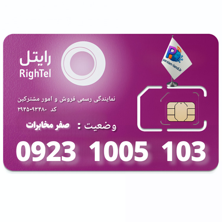 قیمت و خرید سیم کارت رند رایتل