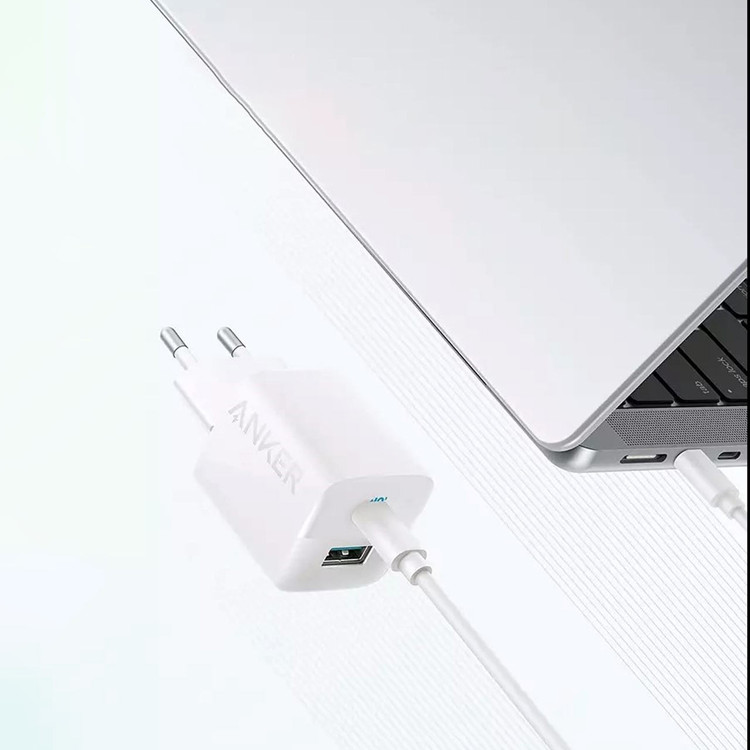شارژر دیواری فست دو پورت ANKER مدل A2331G21 با توان 33W اورجینال